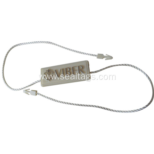 Plastic large tags with string